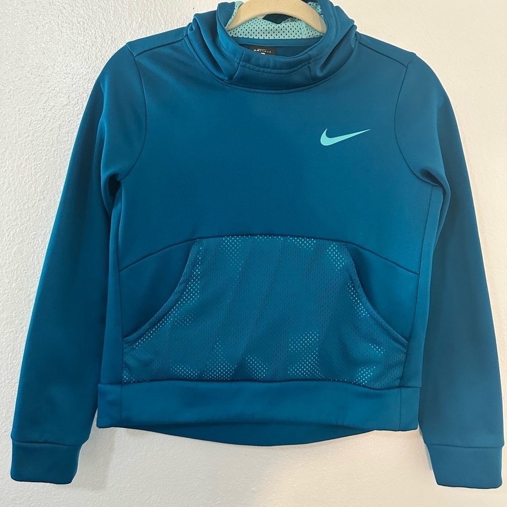 Nike Girls Therma-FIT Activewear Pullover Hoodie Size L